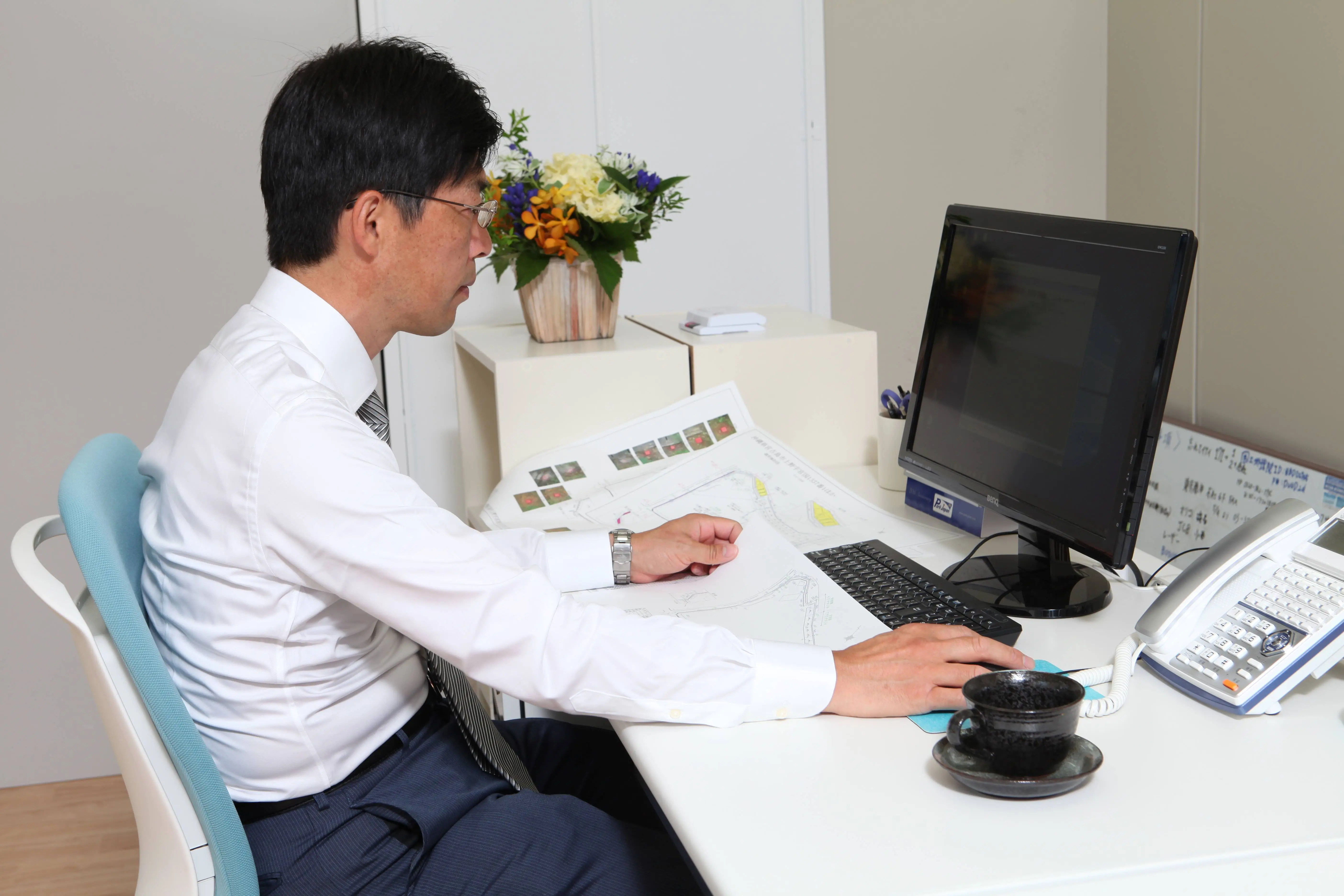 有限会社小西測量設計（小西土地家屋調査士事務所）(土地家屋調査士・土地家屋調査士補助の求人)の写真5枚目