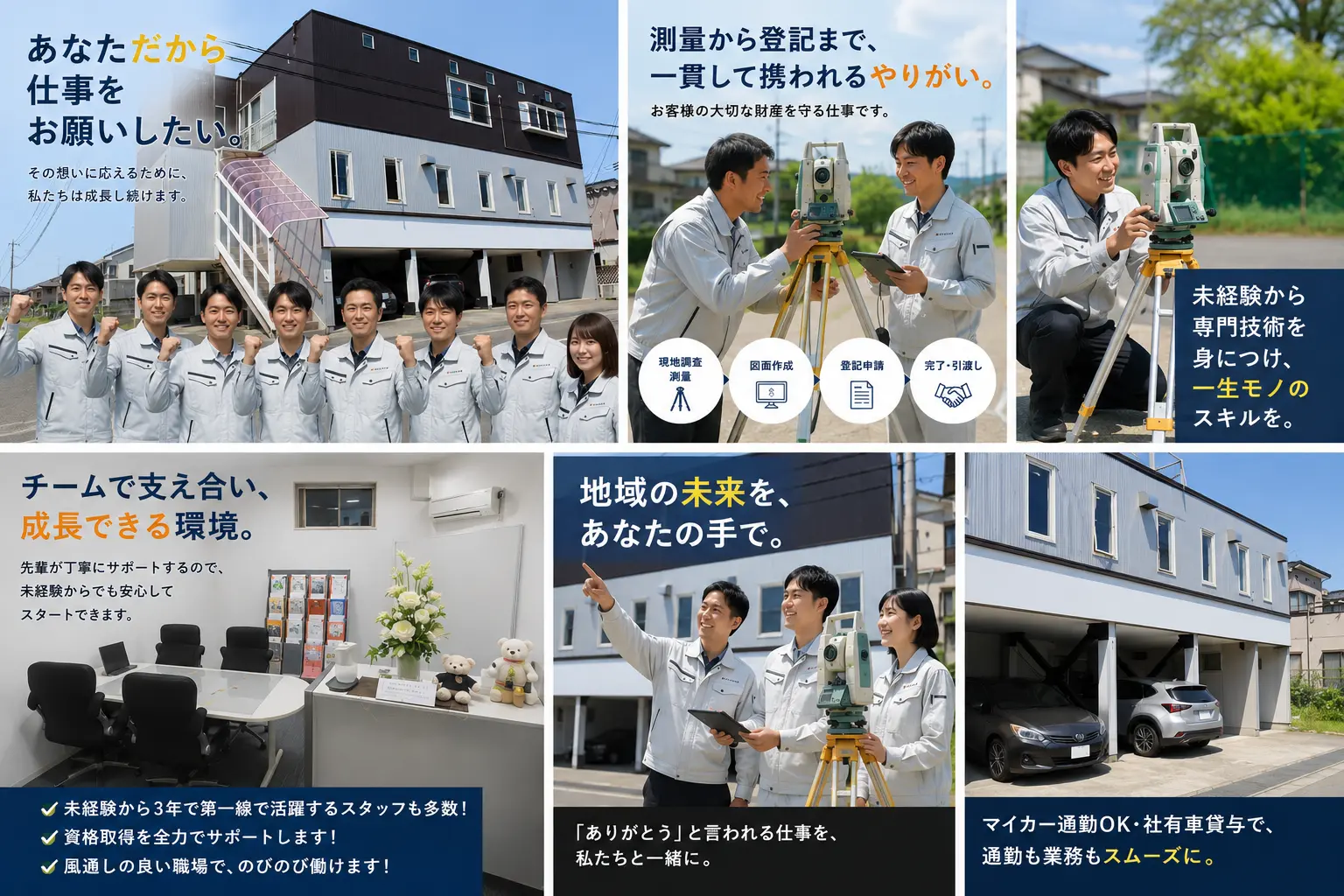 土地家屋調査士佐藤淳事務所（株式会社アース測量）の求人