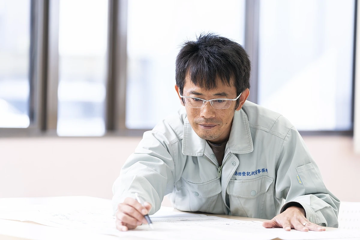 土地家屋調査士法人 あいの風（島田建設工業株式会社）(土地家屋調査士・測量士・測量士補・測量助手の求人)の写真2枚目